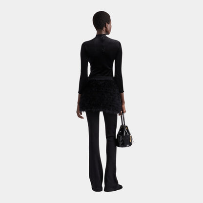 Velvet Jersey Bodysuit