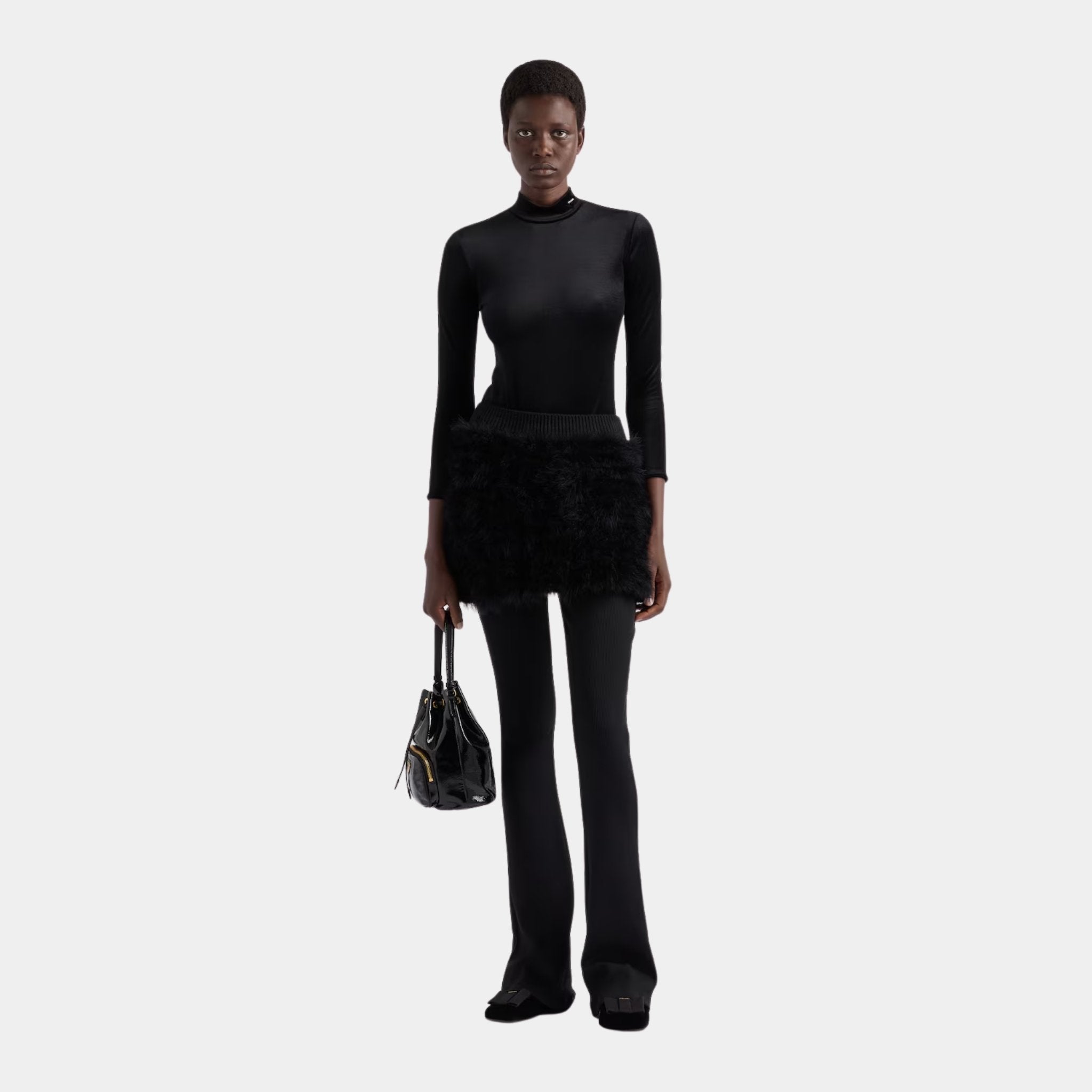 Velvet Jersey Bodysuit
