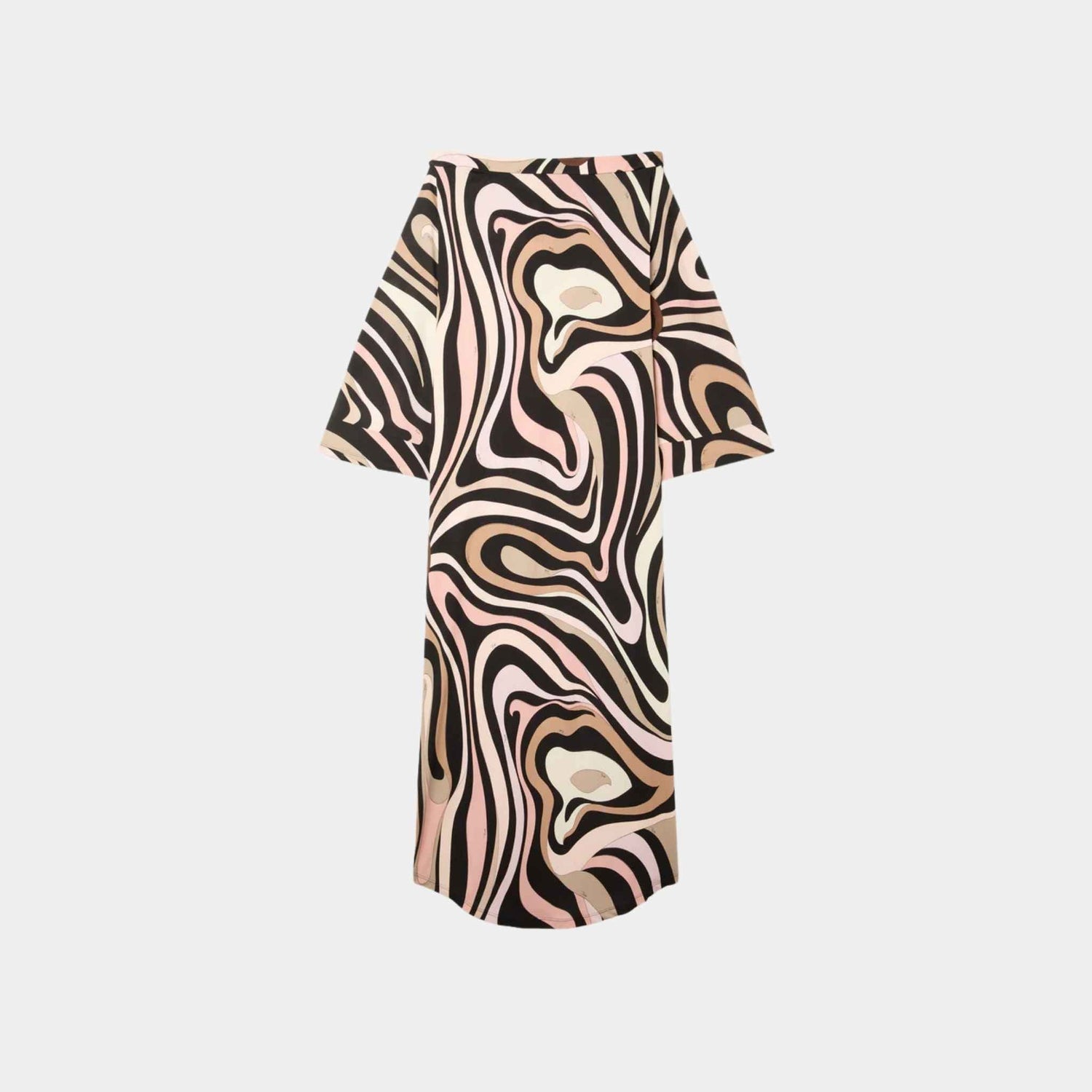 Marmo Boat Neck Kaftan