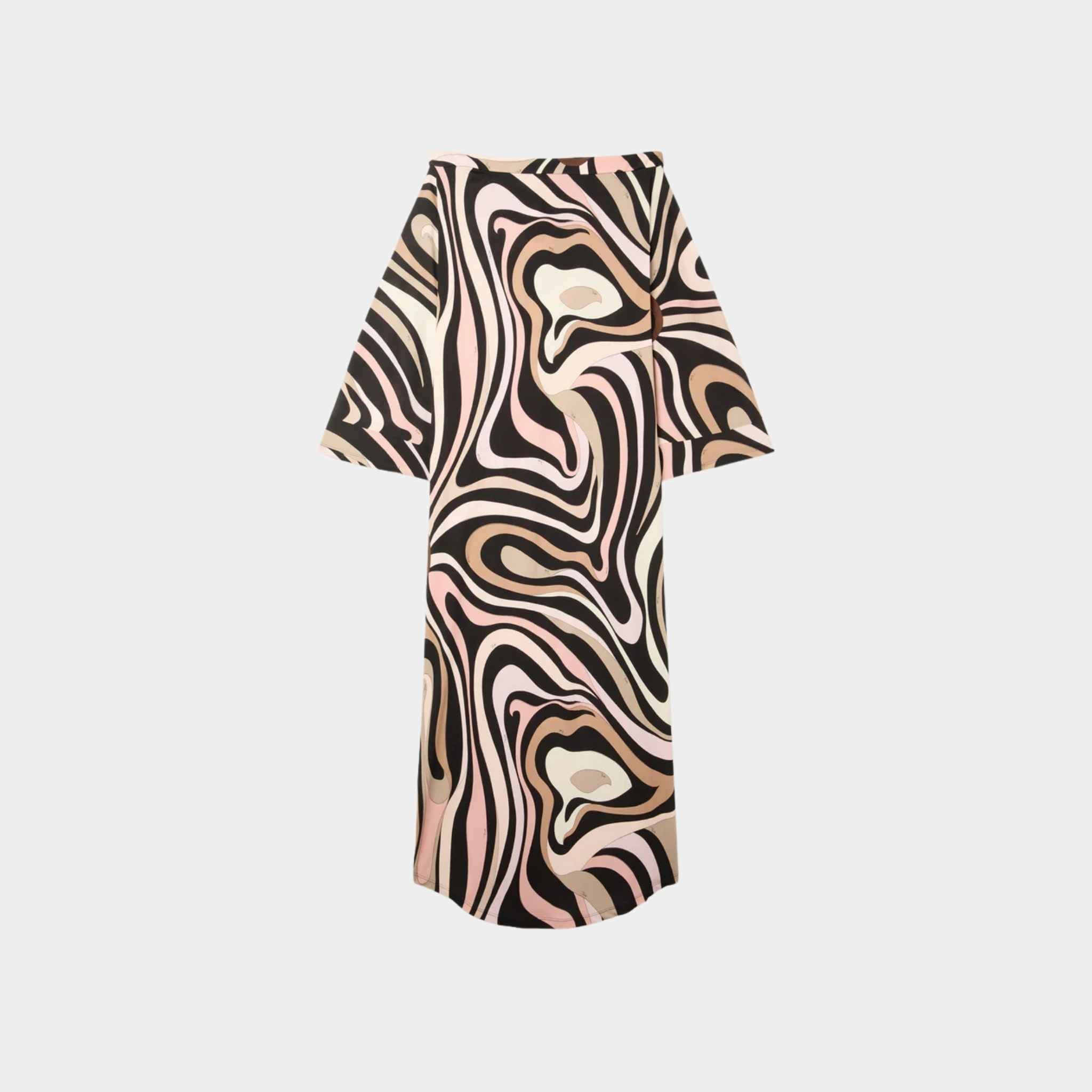 Marmo Boat Neck Kaftan