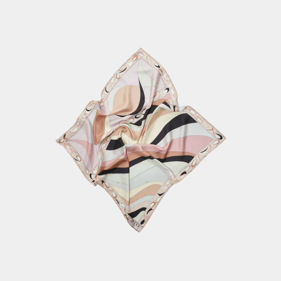 Pesci Print Silk-Twill Carre