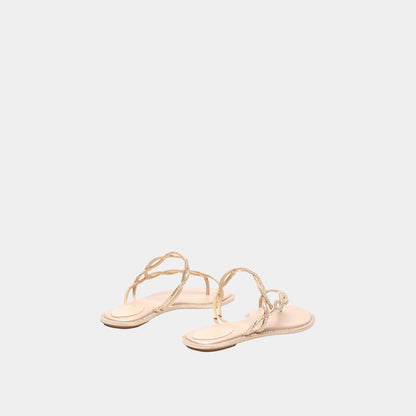Braid Flat Sandal 10