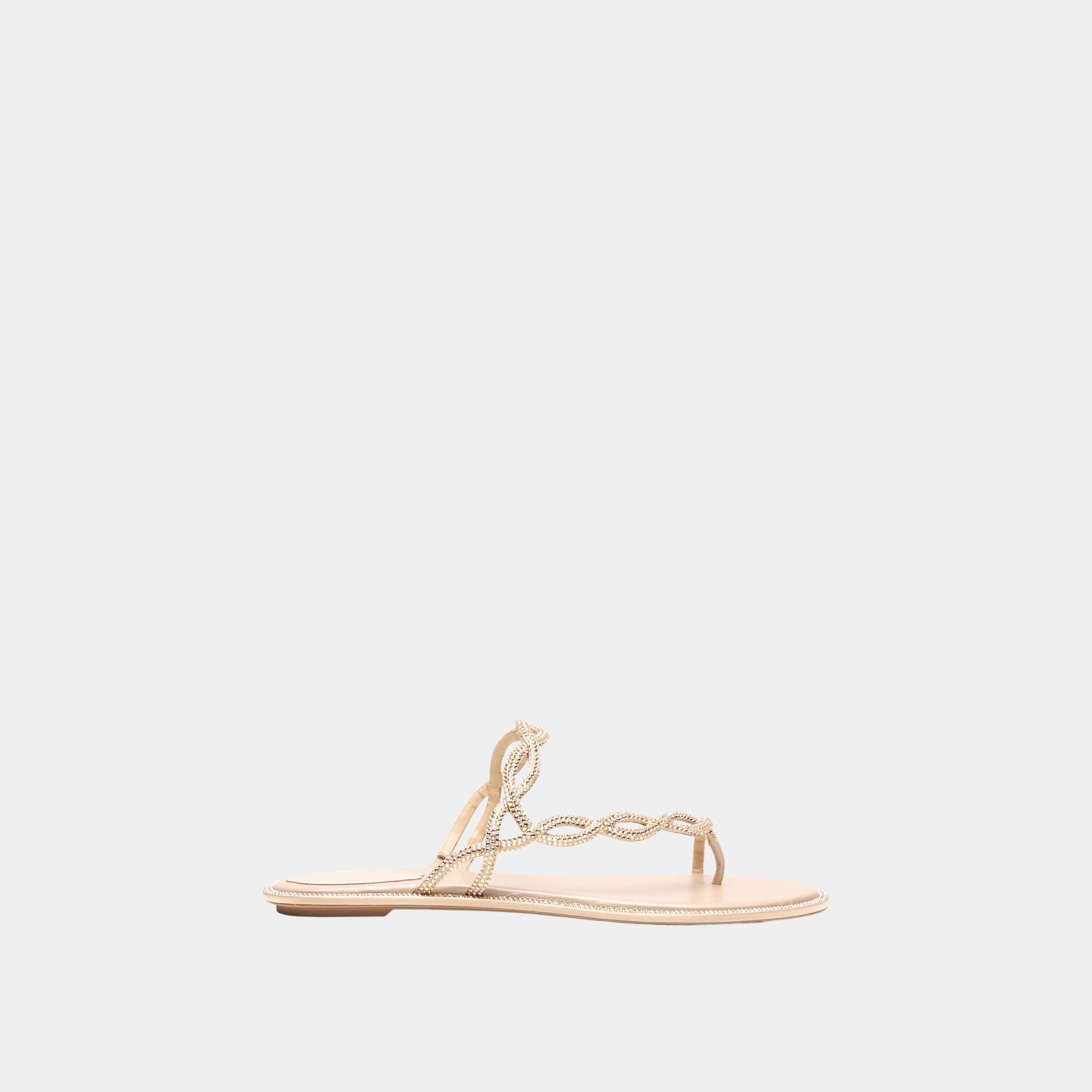 Braid Flat Sandal 10