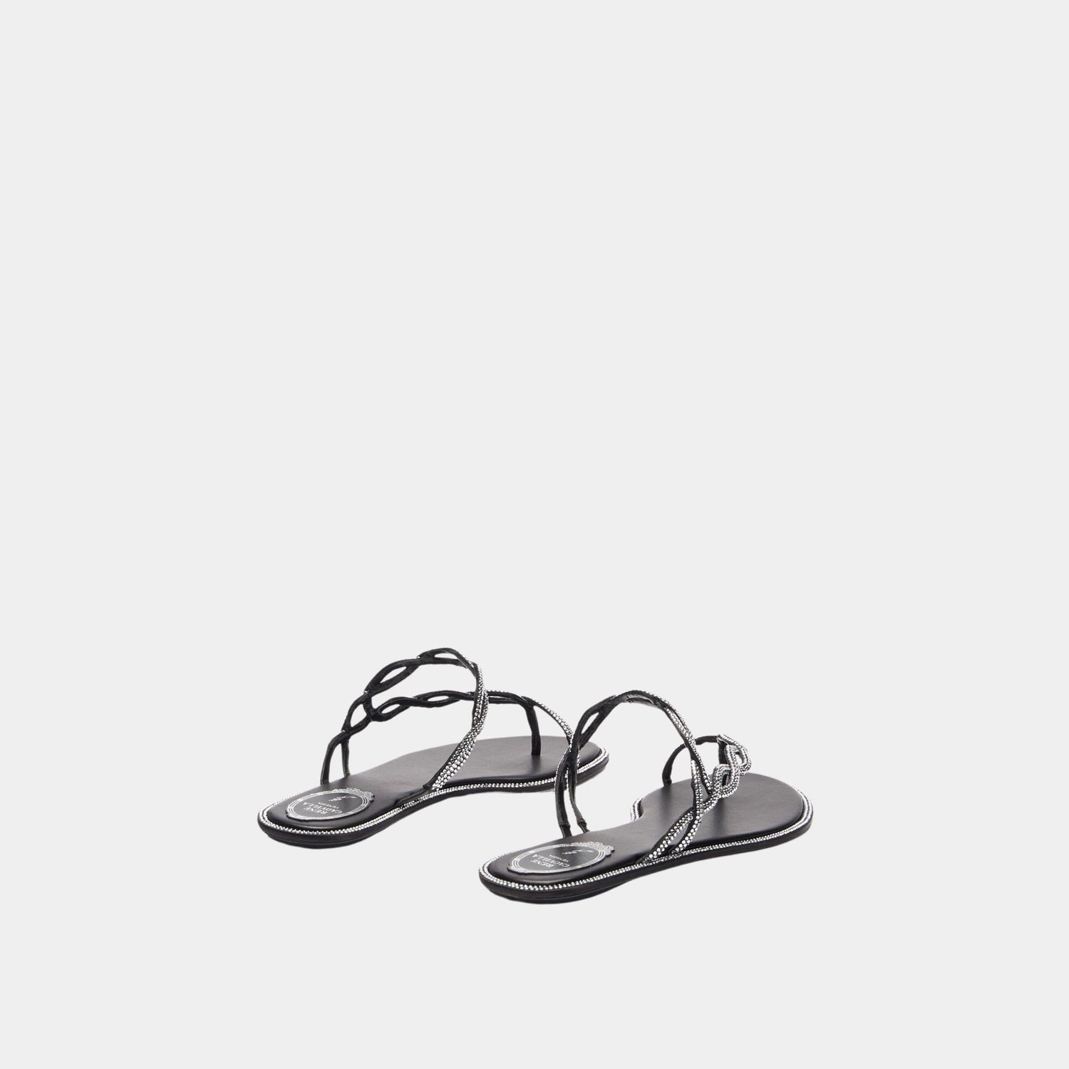 Braid Flat Sandal 10