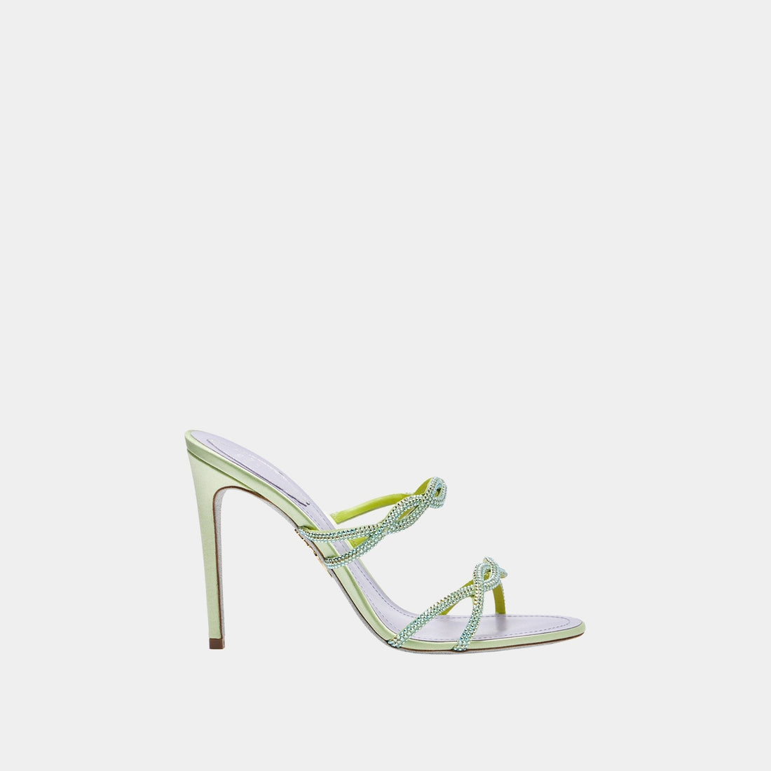 Braid Lime Slider Sandal 105