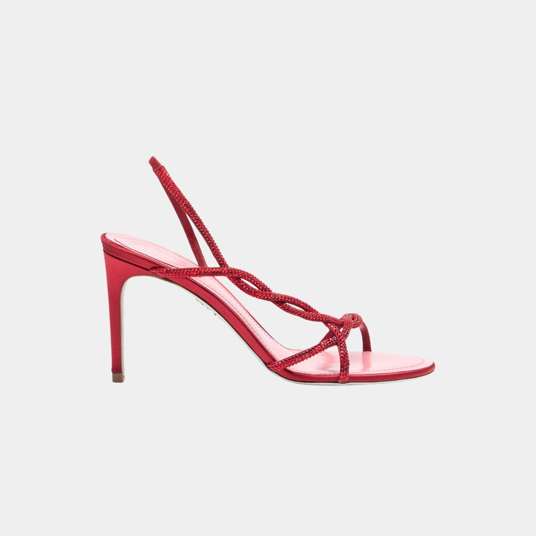 Braid Red Sandal 80
