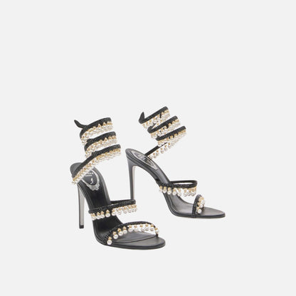 Chandelier Sandal With Pearls 105