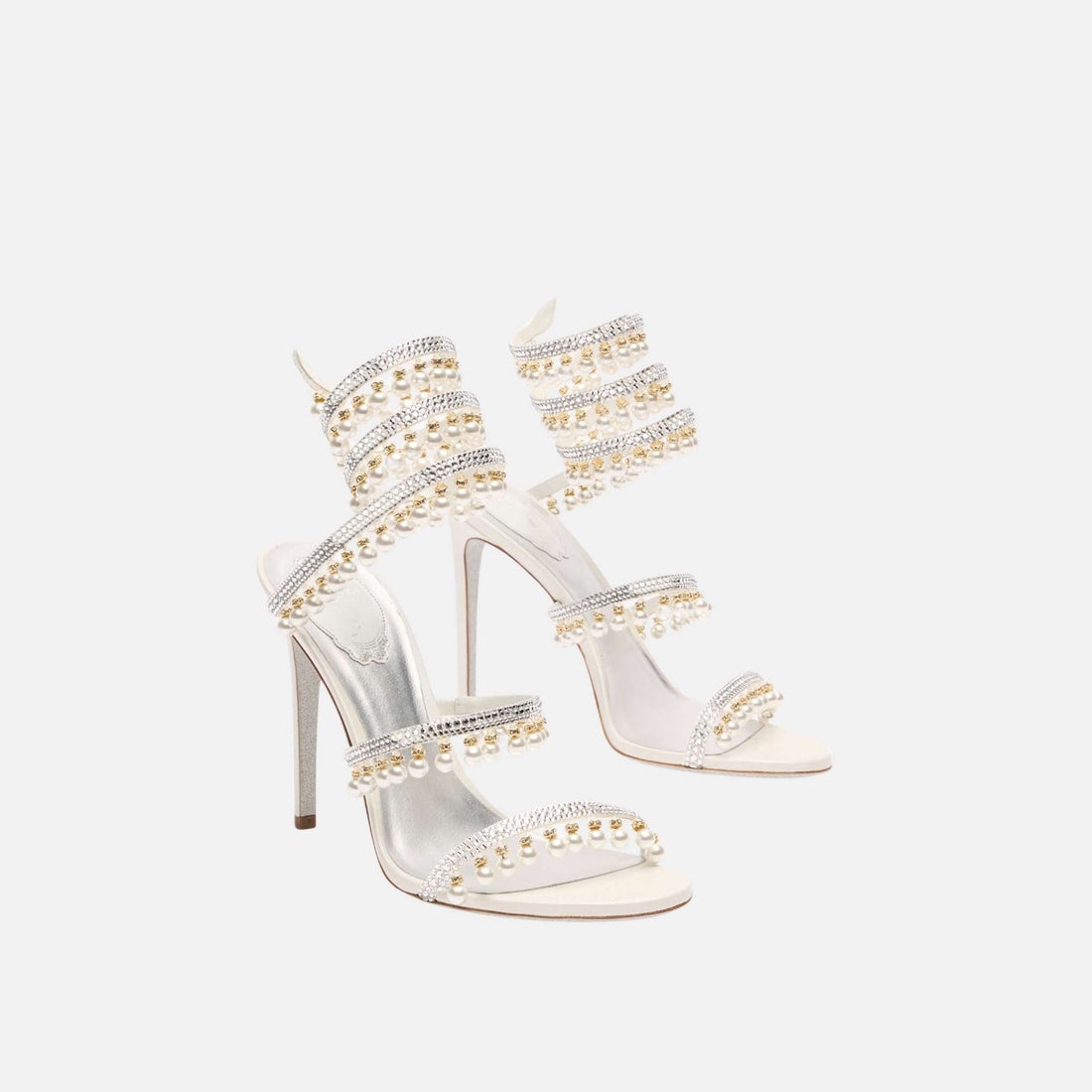 Chandelier Sandal With Pearls 105