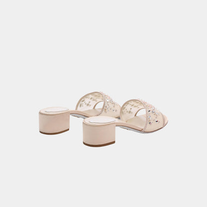 Cinderella Nude Slider Sandal 40