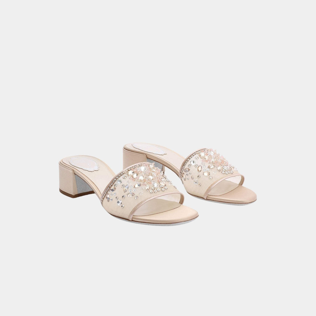 Cinderella Nude Slider Sandal 40