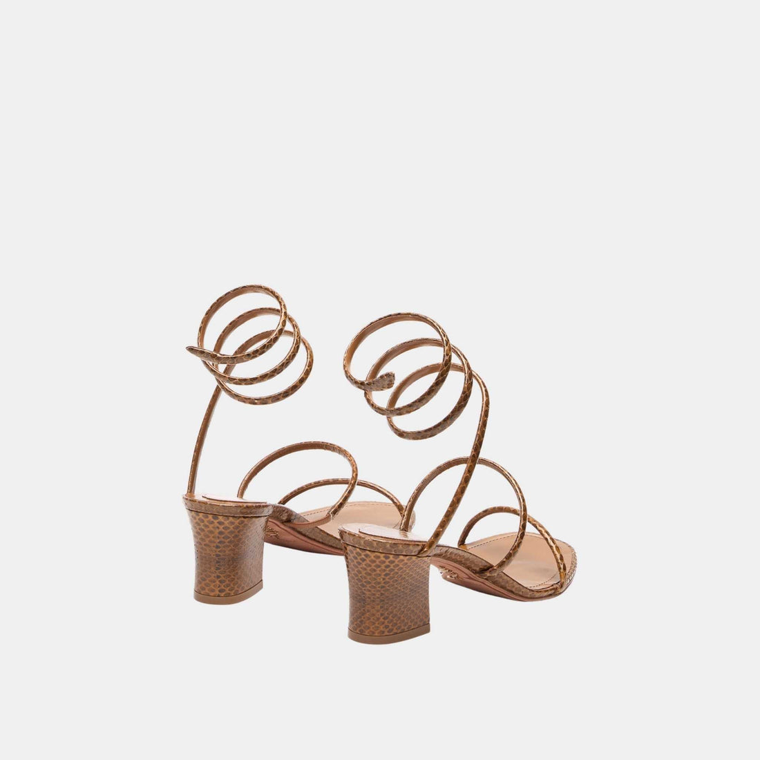 Cleo Cognac Ayers Leather Sandal 50