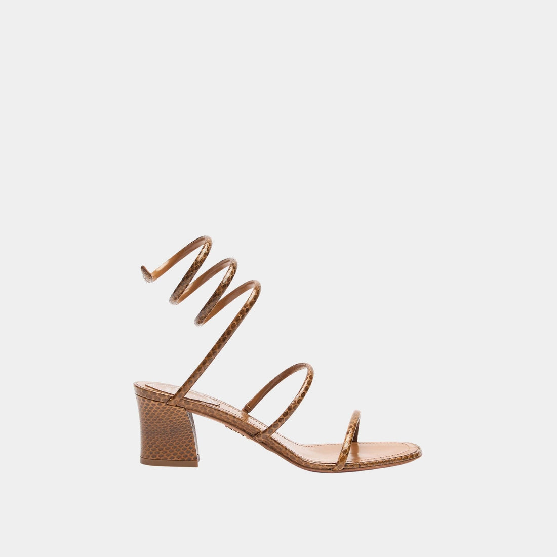 Cleo Cognac Ayers Leather Sandal 50