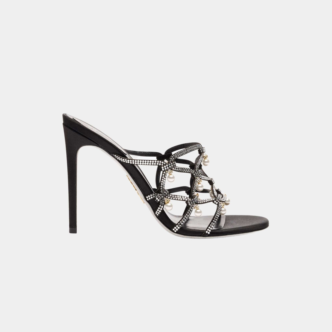 Esmeralda Black Slider Sandal 105