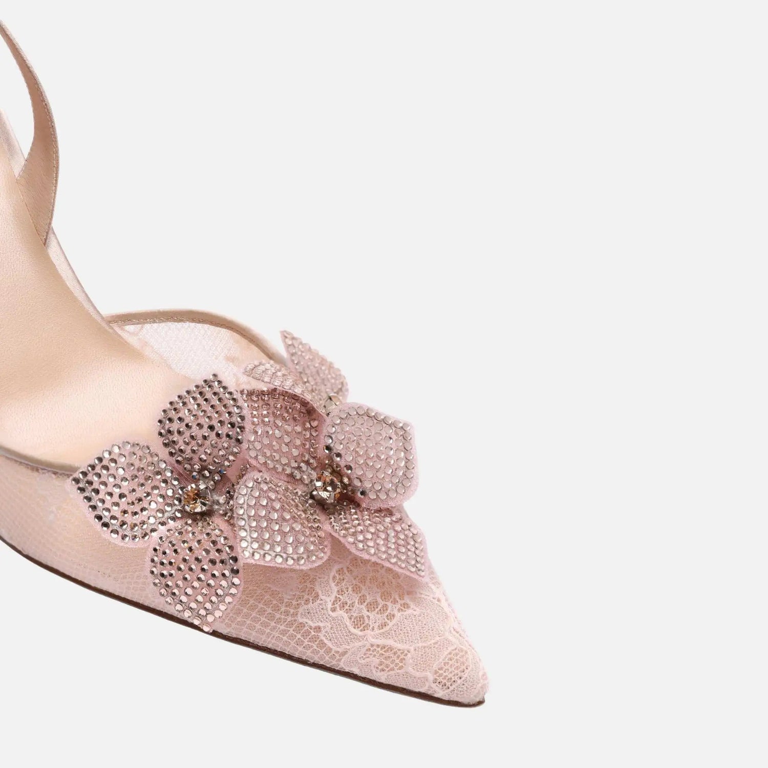 Floriane Powder Pink Slingback 80