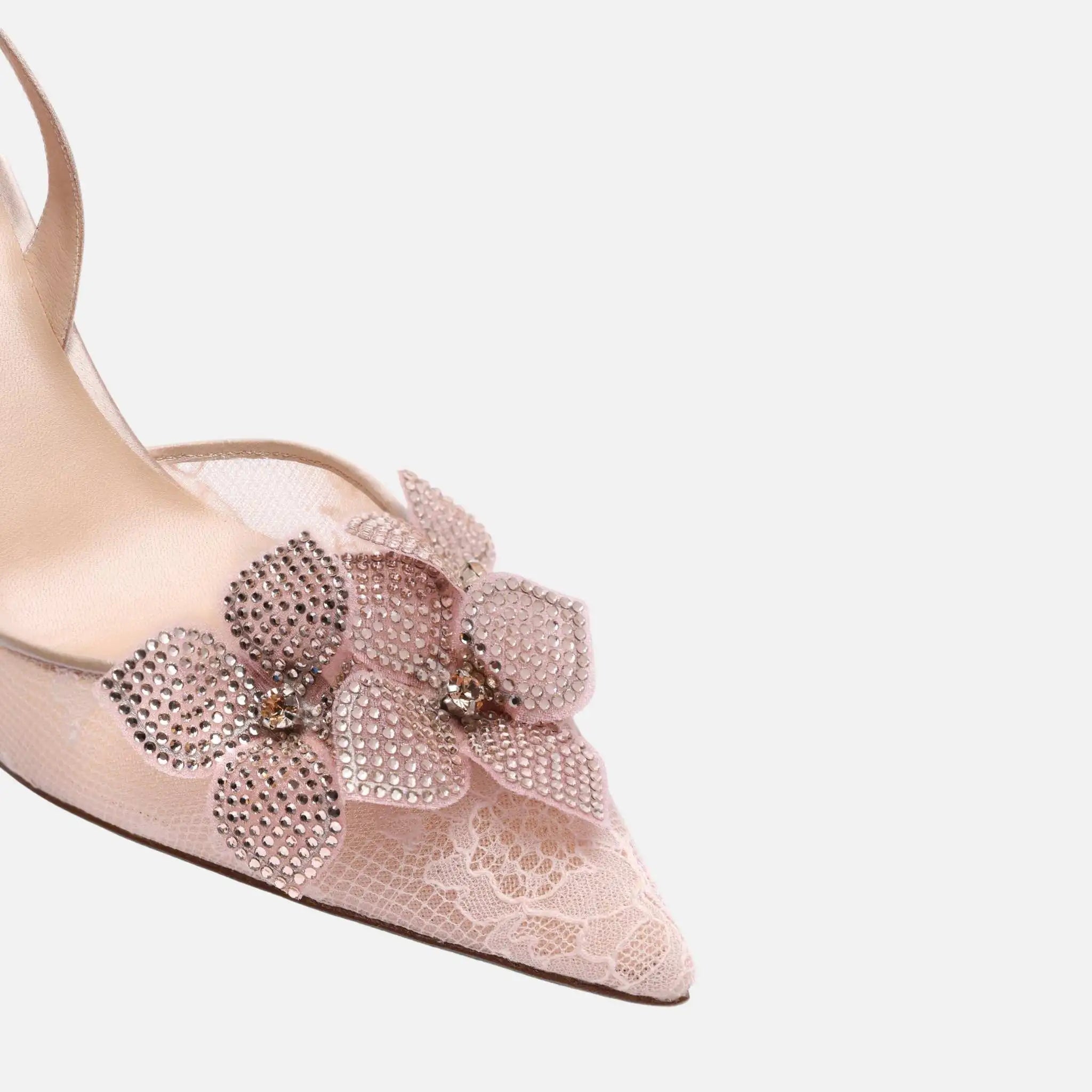 Floriane Powder Pink Slingback 80