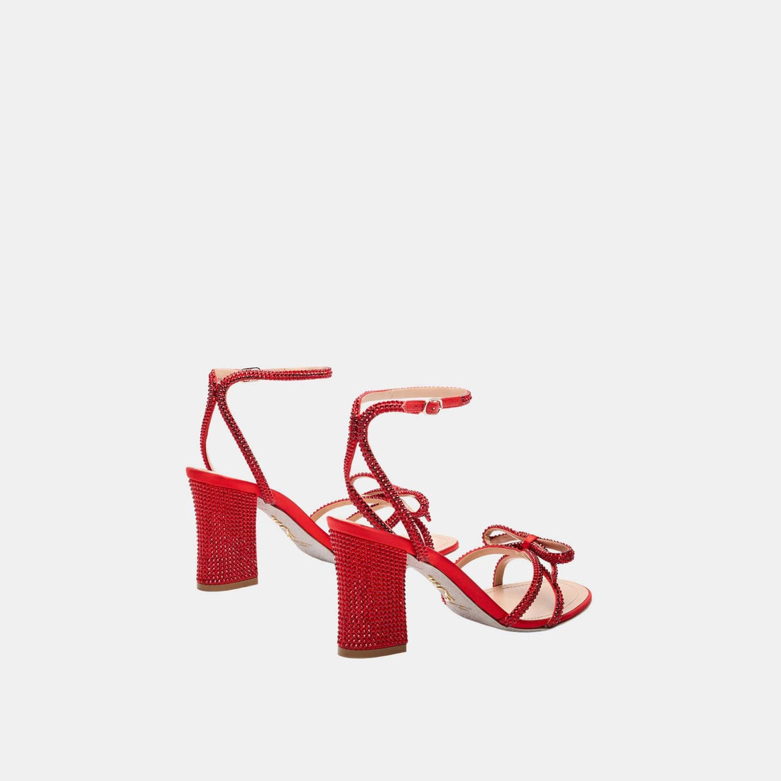 Nicole Red Sandal 80