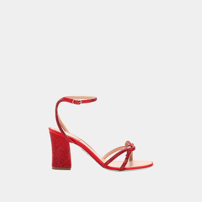 Nicole Red Sandal 80