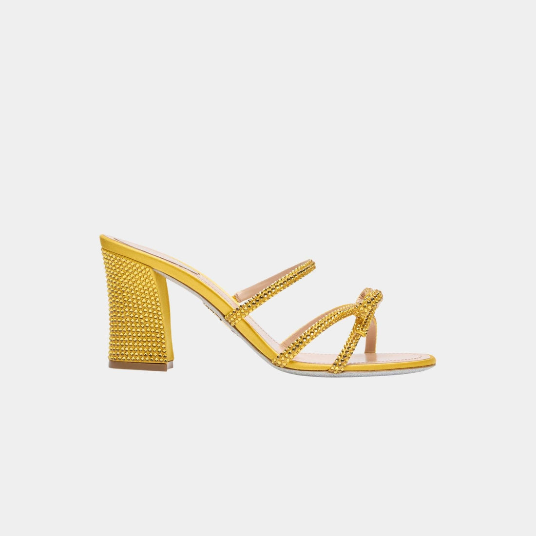 Nicole Yellow Slider Sandal 80