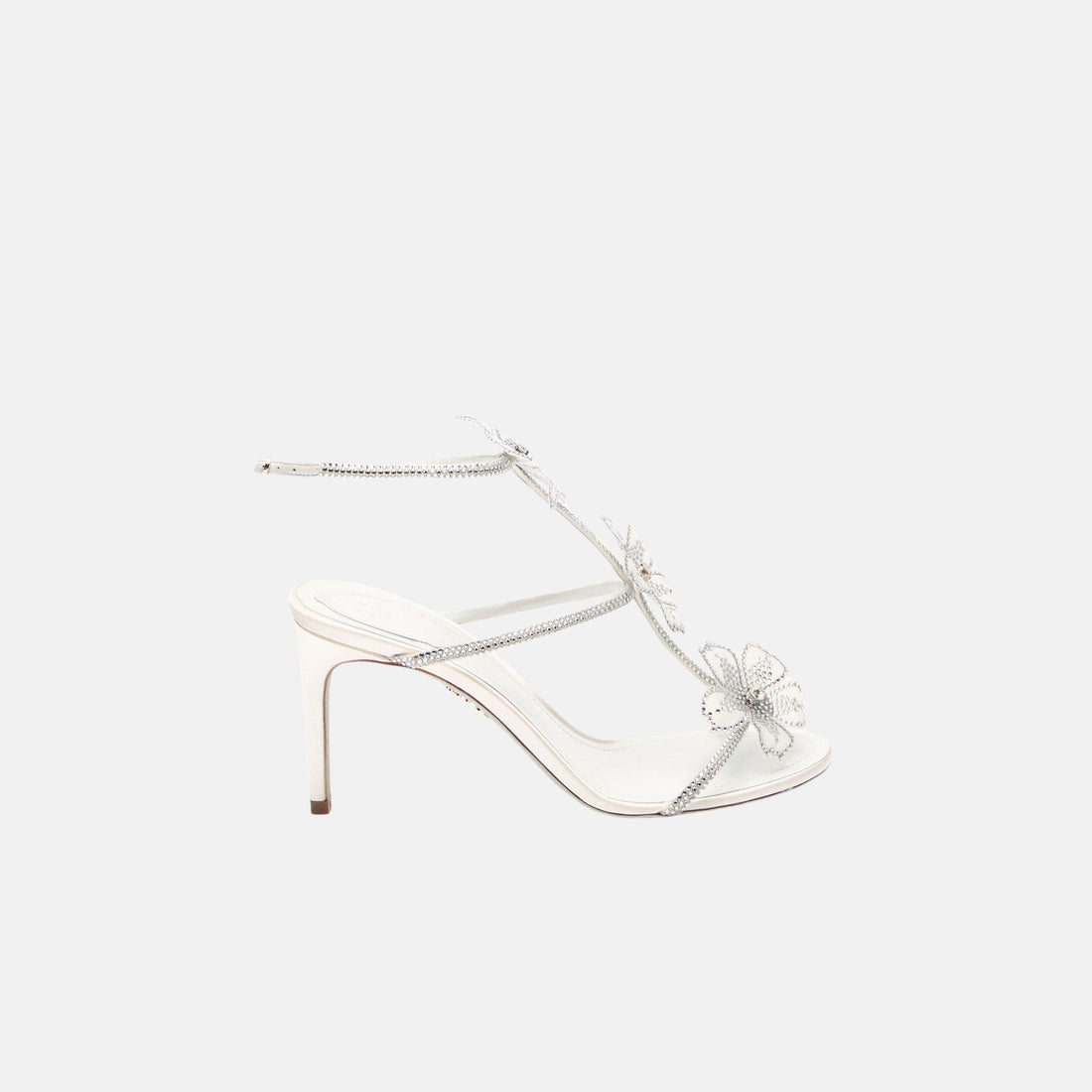 Peach Flower Ivory Sandal 80