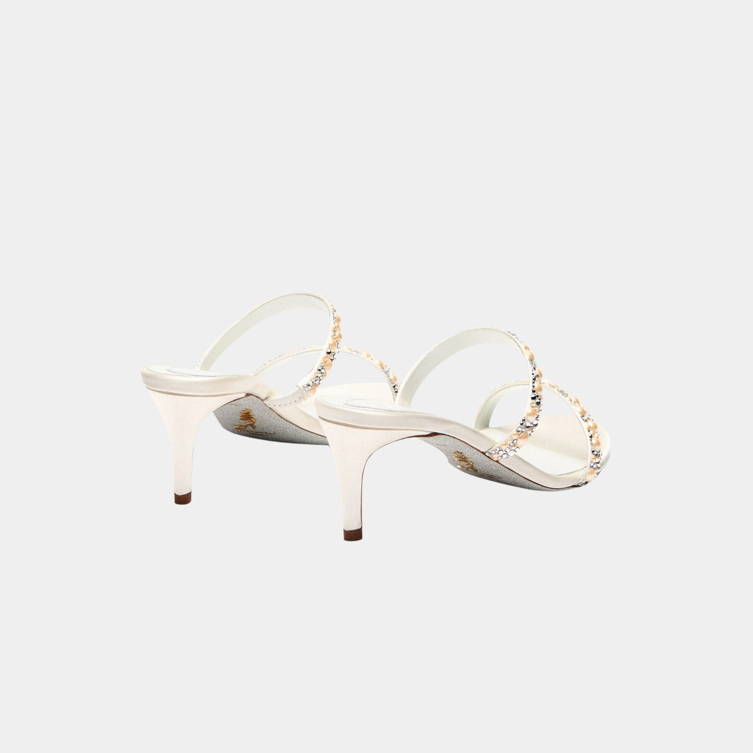 Pearl White Mule 60