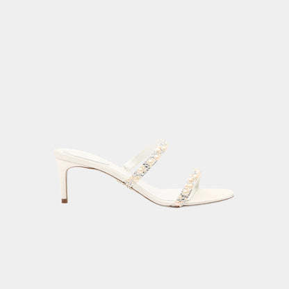 Pearl White Mule 60