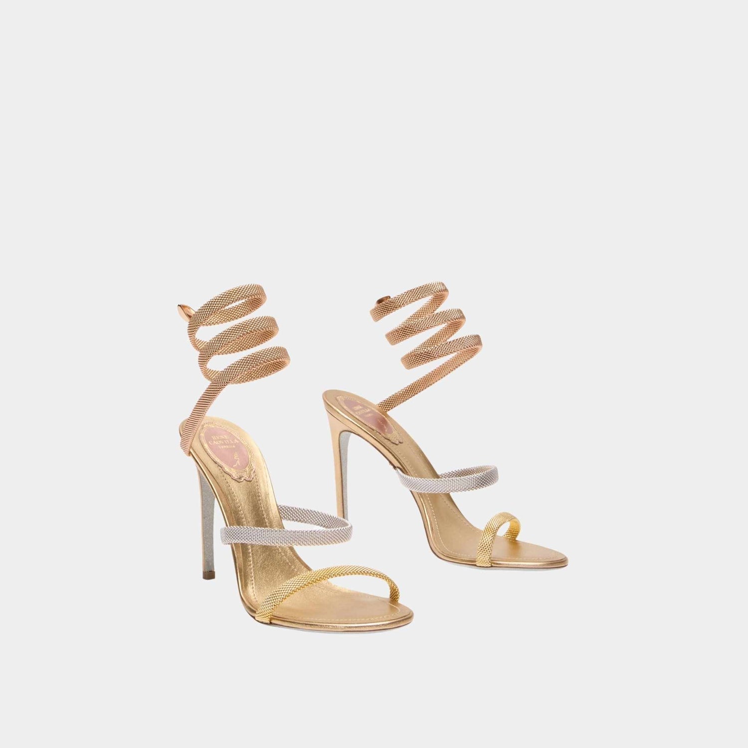 Trigold Cleo Three-Toned Sandal 105