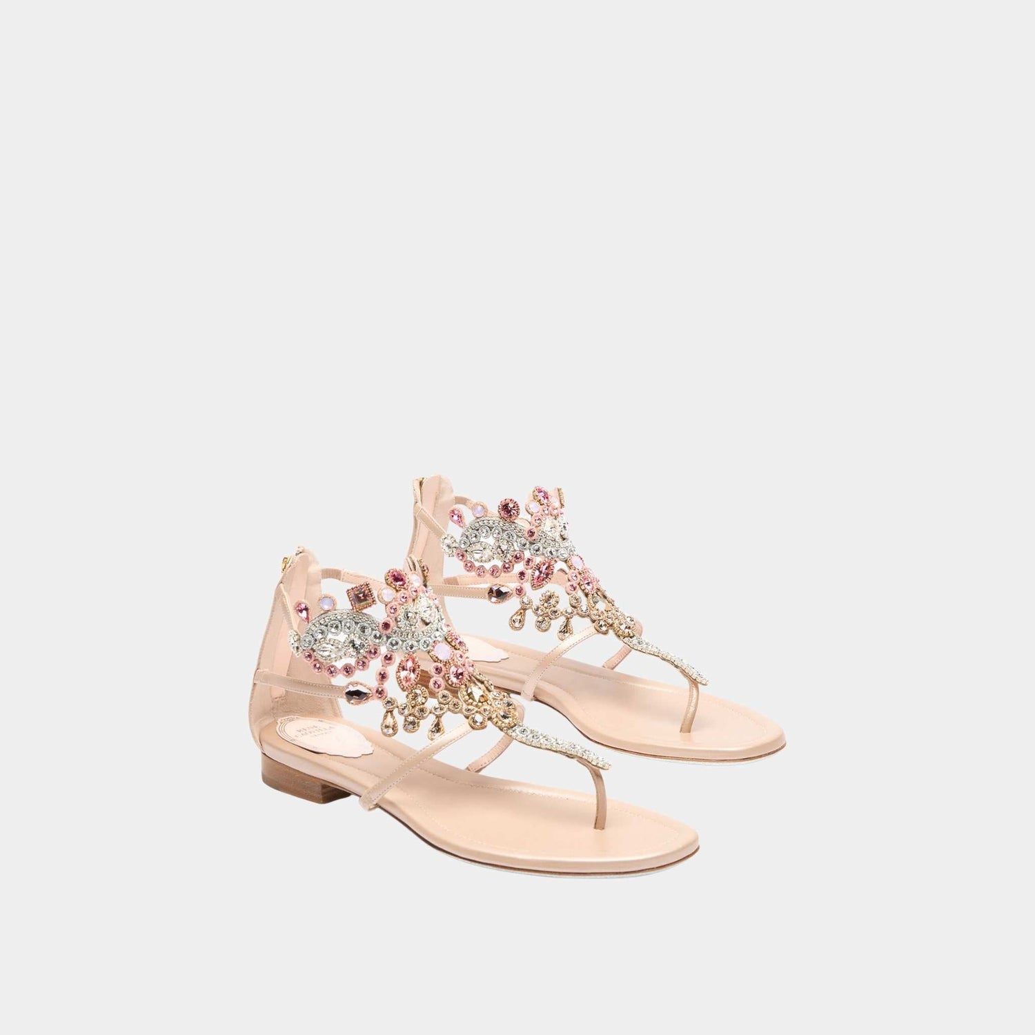 Veneziana Nude Thong Sandal 10