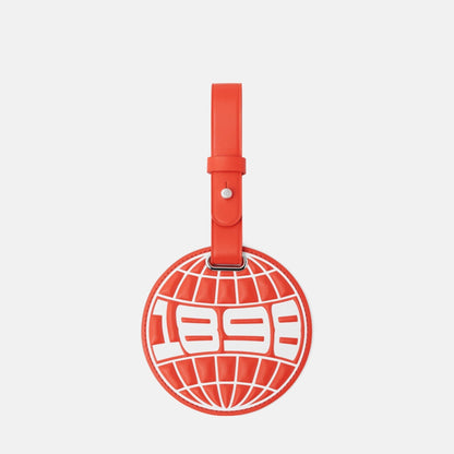 Charm SEIT 1898 Globe Red