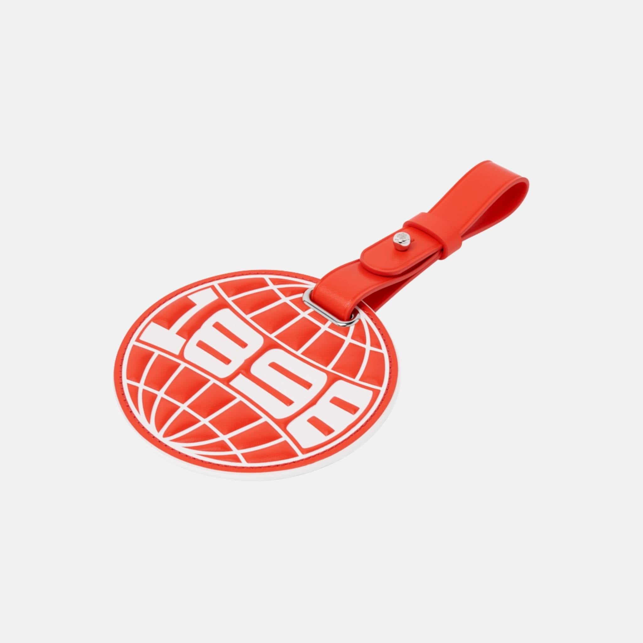 Charm SEIT 1898 Globe Red