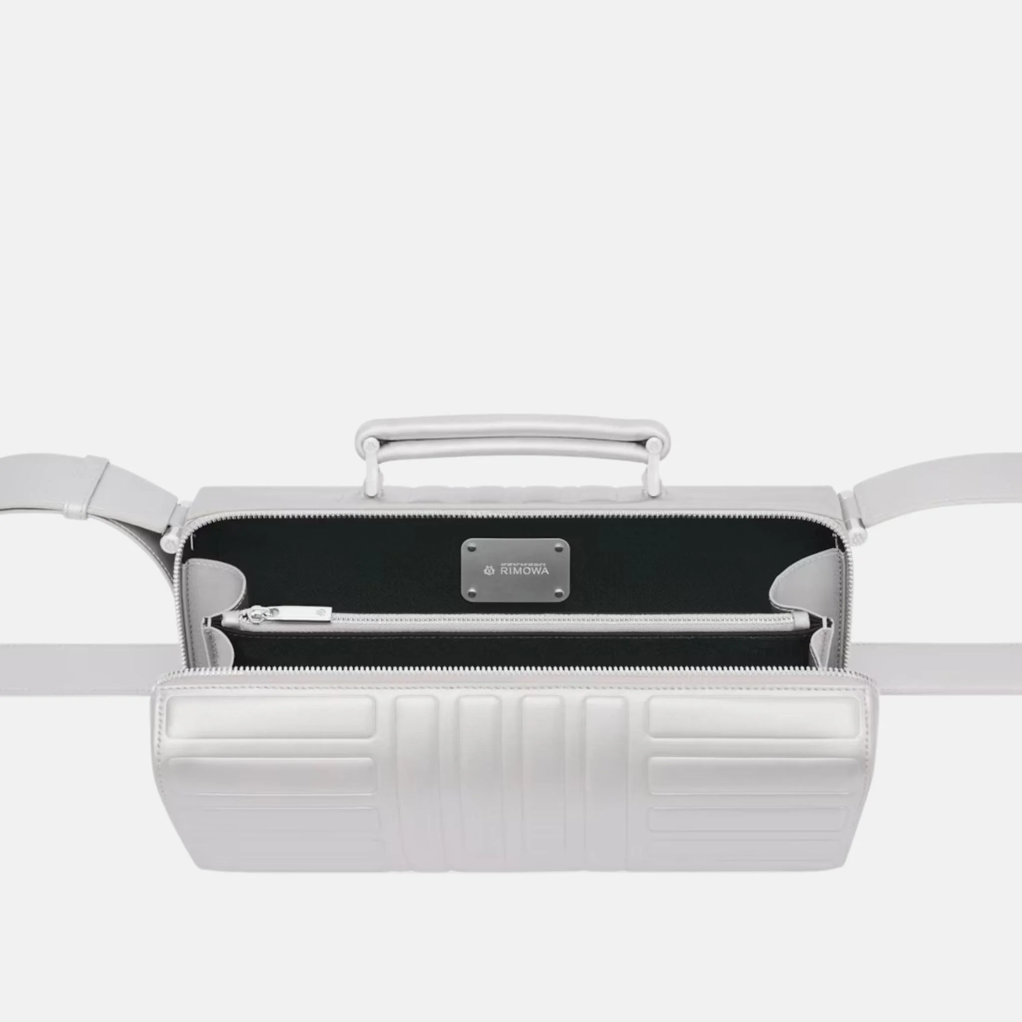Groove Leather Cross Body Bag Large