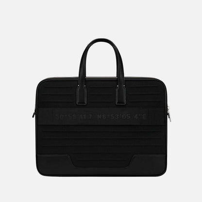 Never Still Canvas Briefcase