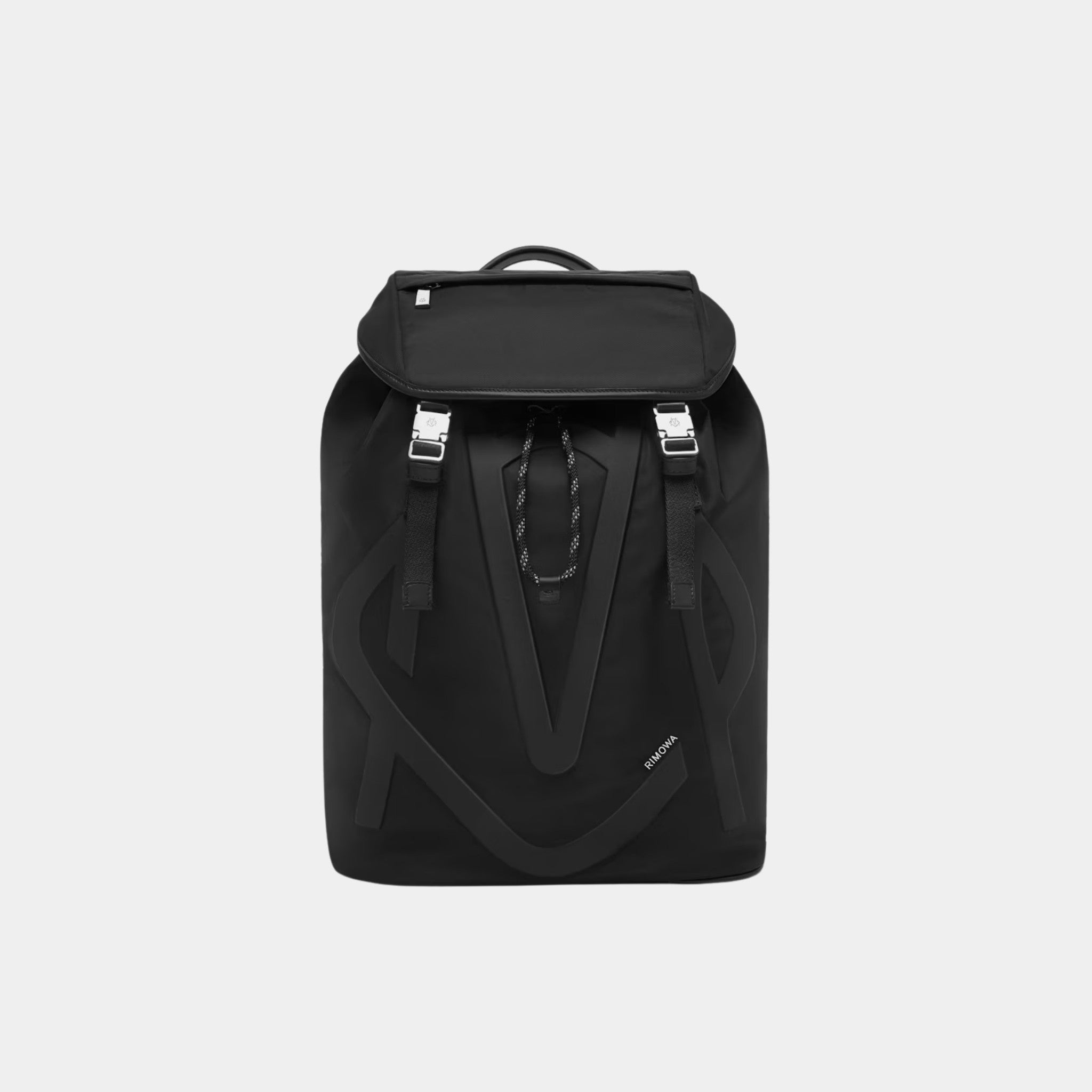 Signature Nylon Flap Backpack Large