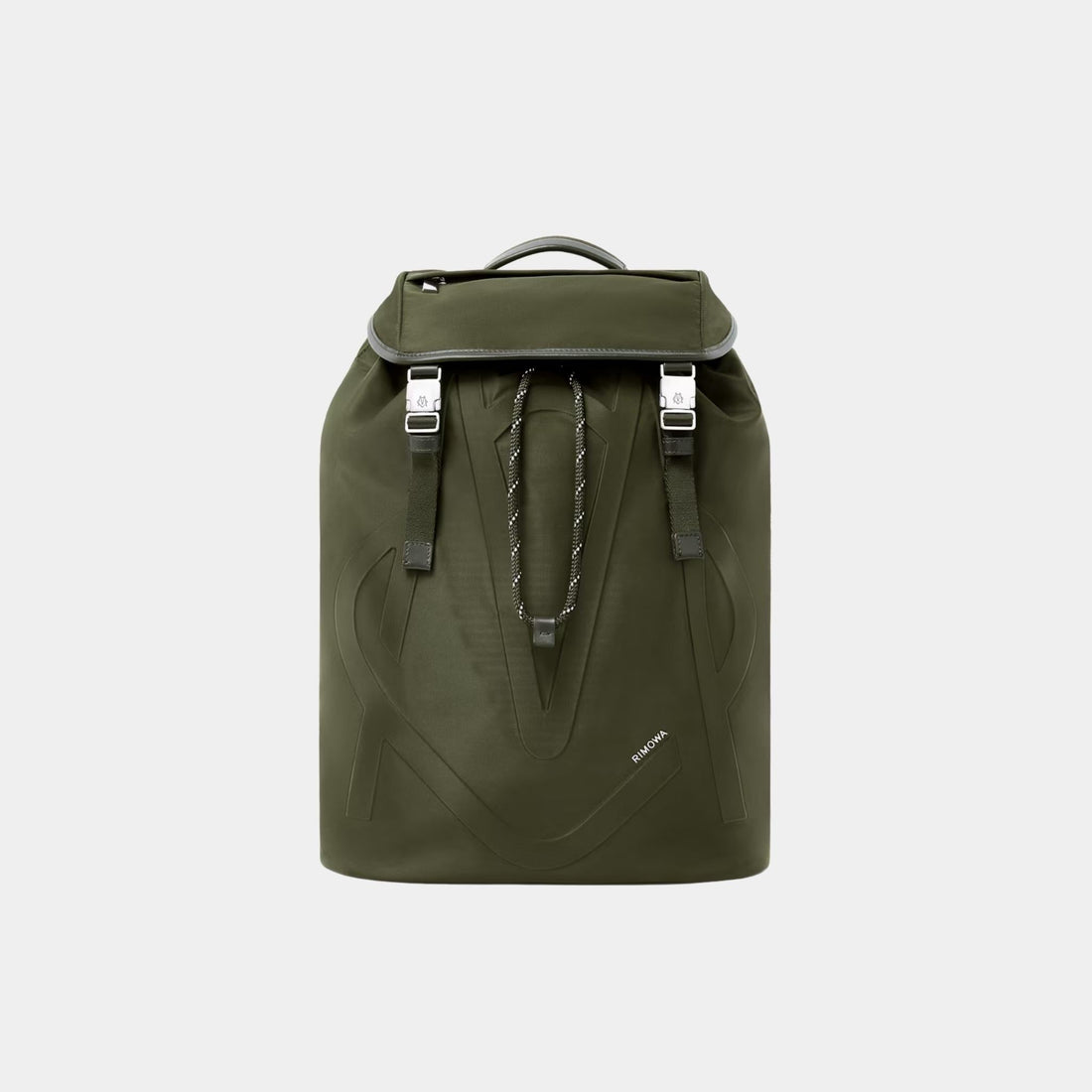 Signature Nylon Flap Backpack Large