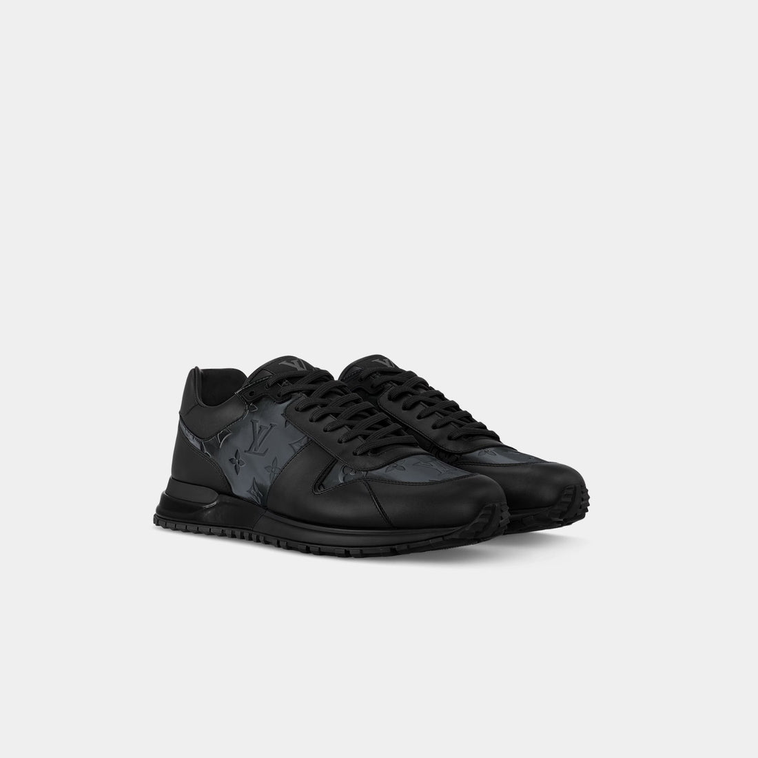 Run Away Trainers Monogram Pattern Calf Leather
