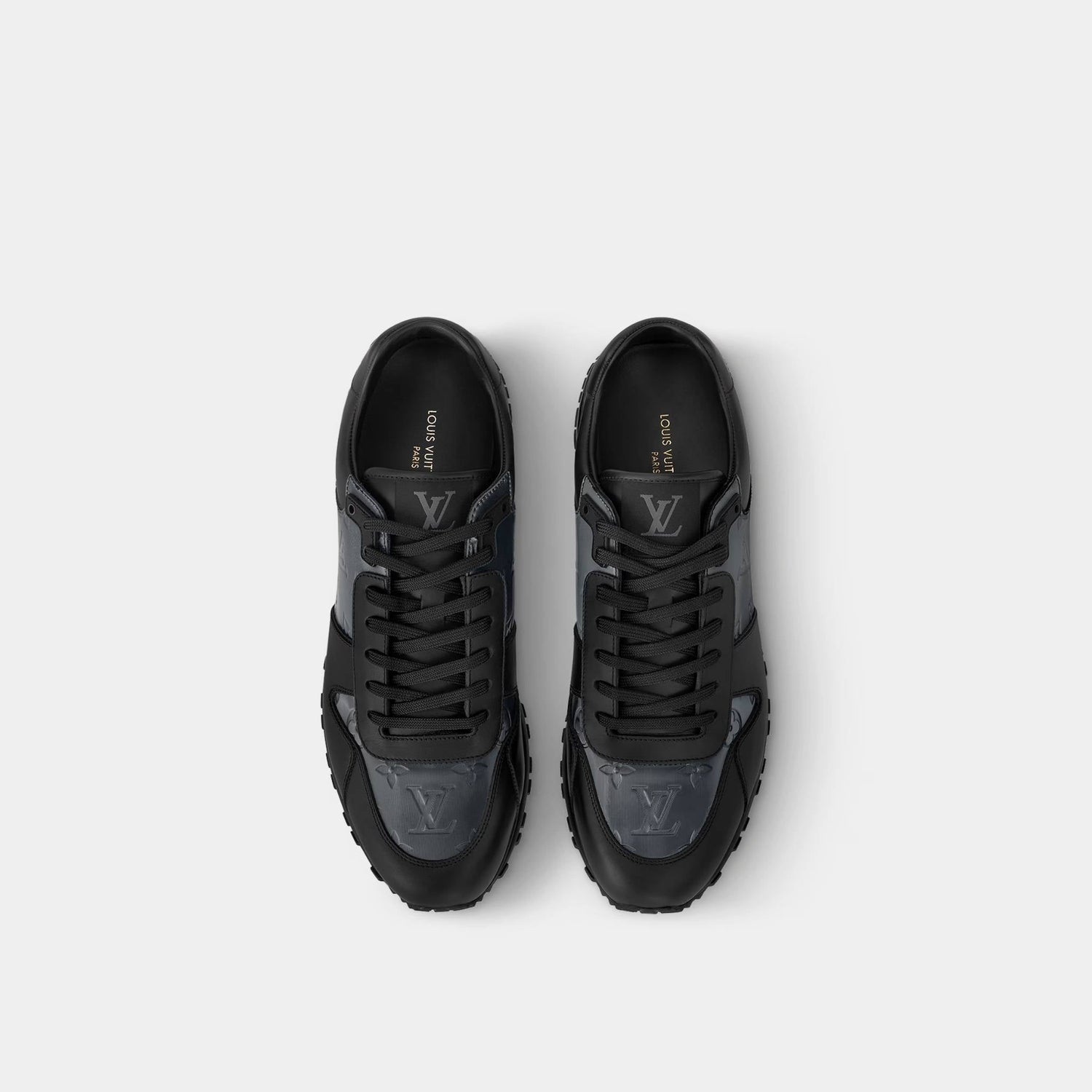 Run Away Trainers Monogram Pattern Calf Leather