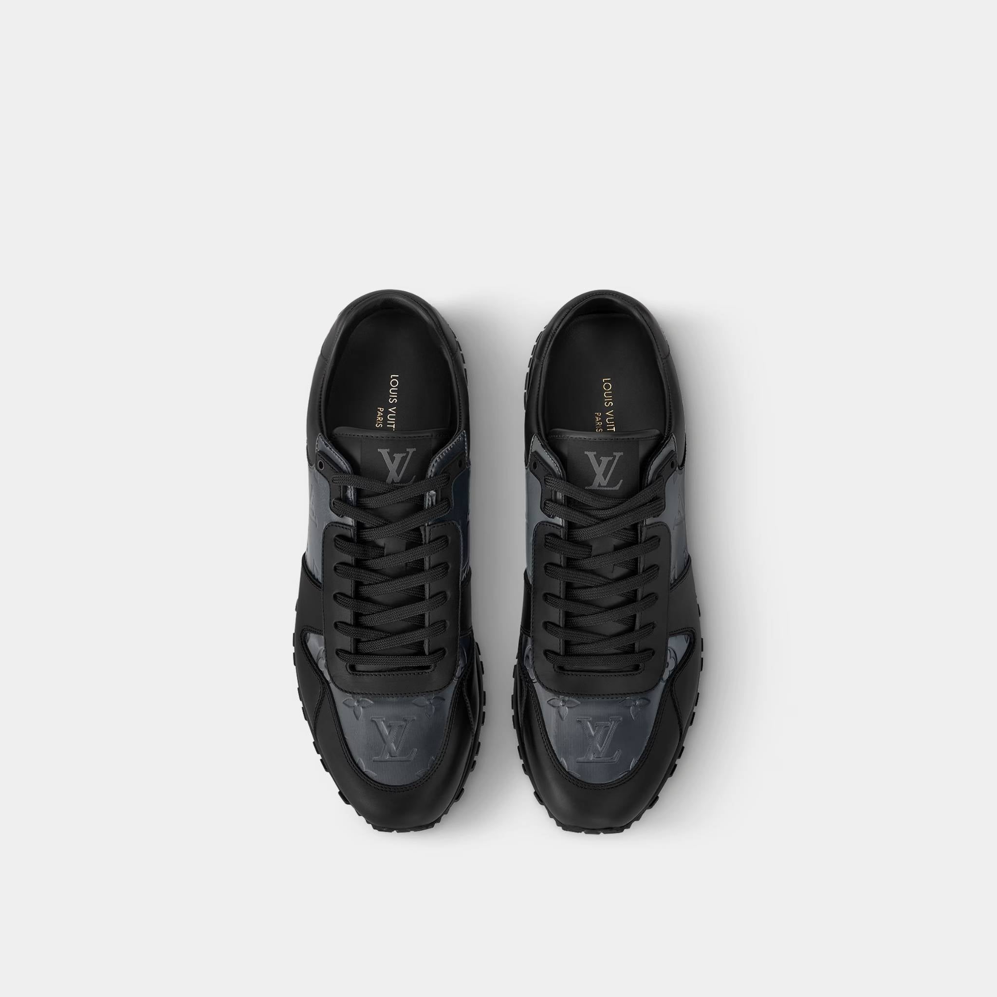 Run Away Trainers Monogram Pattern Calf Leather