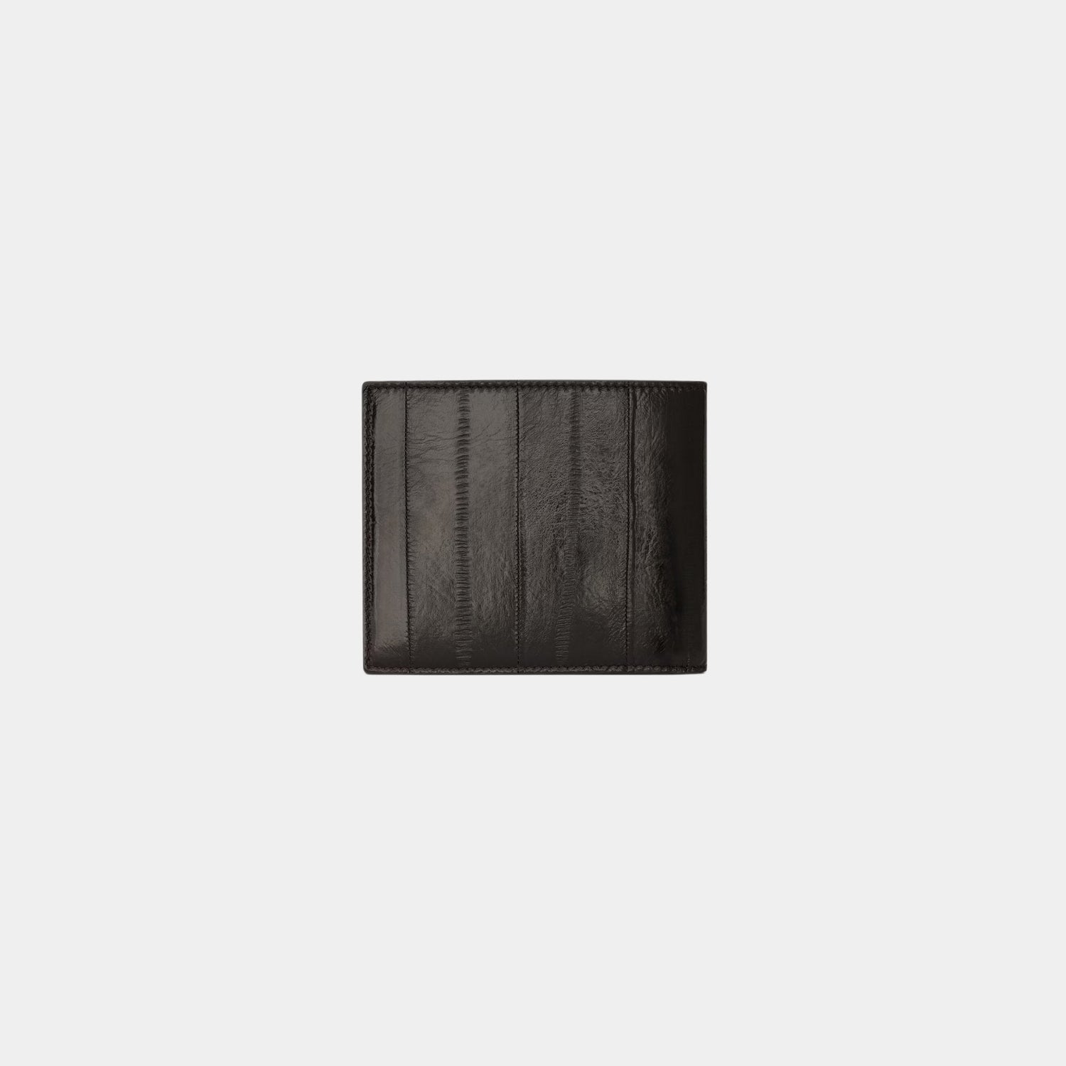 Saint Laurent Paris East/West Wallet In Burnt Brown Eel