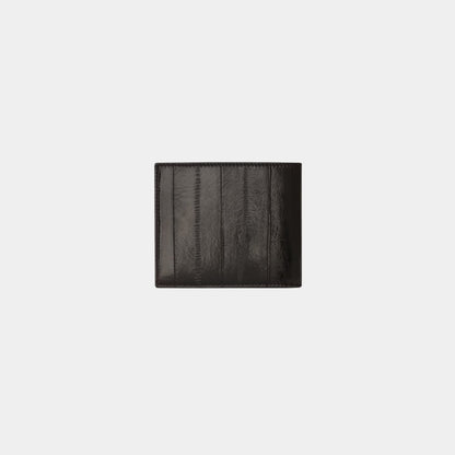 Saint Laurent Paris East/West Wallet In Burnt Brown Eel
