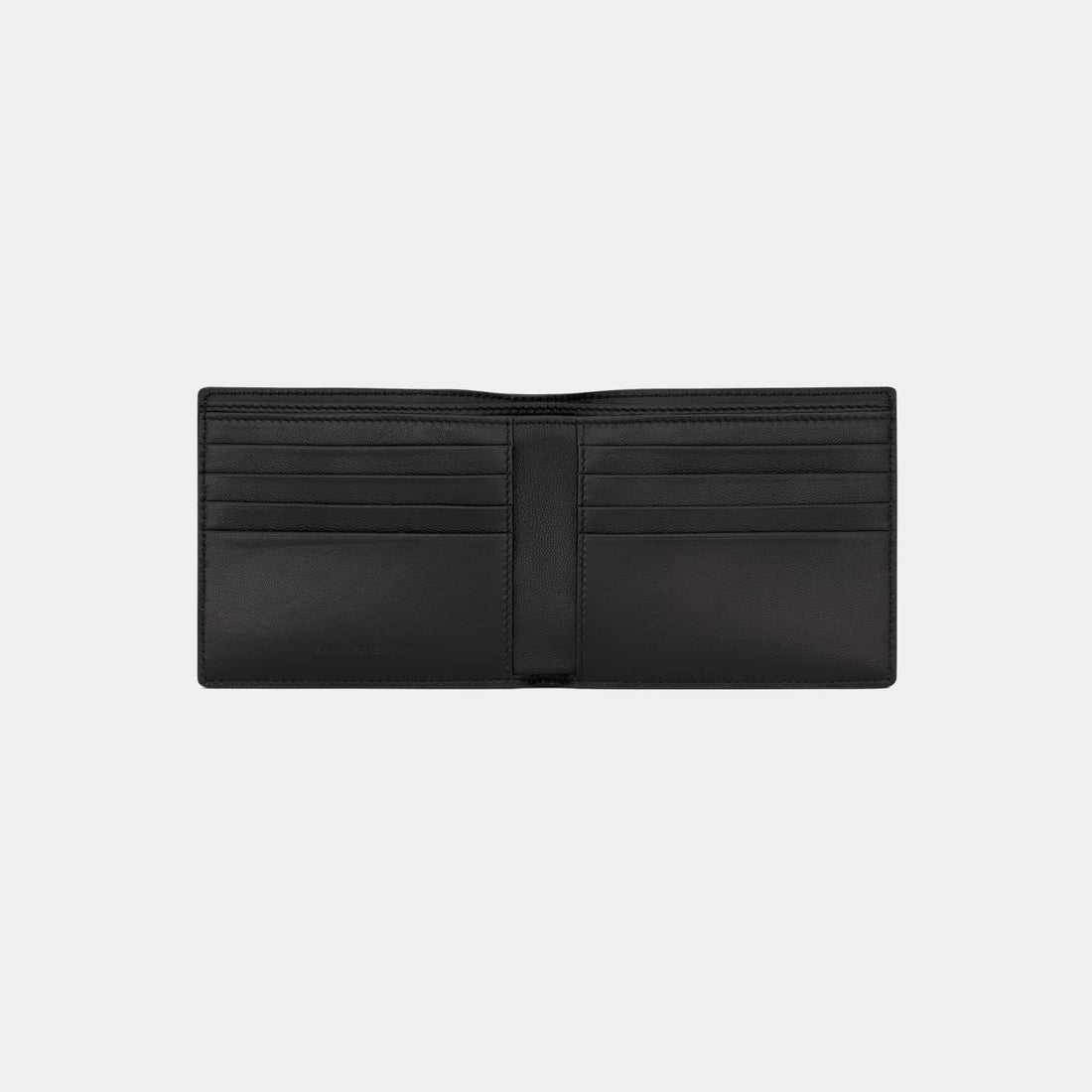 Saint Laurent Paris East/West Wallet In Burnt Brown Eel
