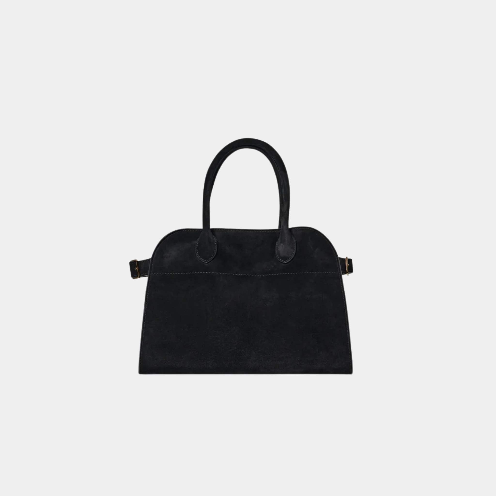 Soft Margaux 10 Bag In Suede Black