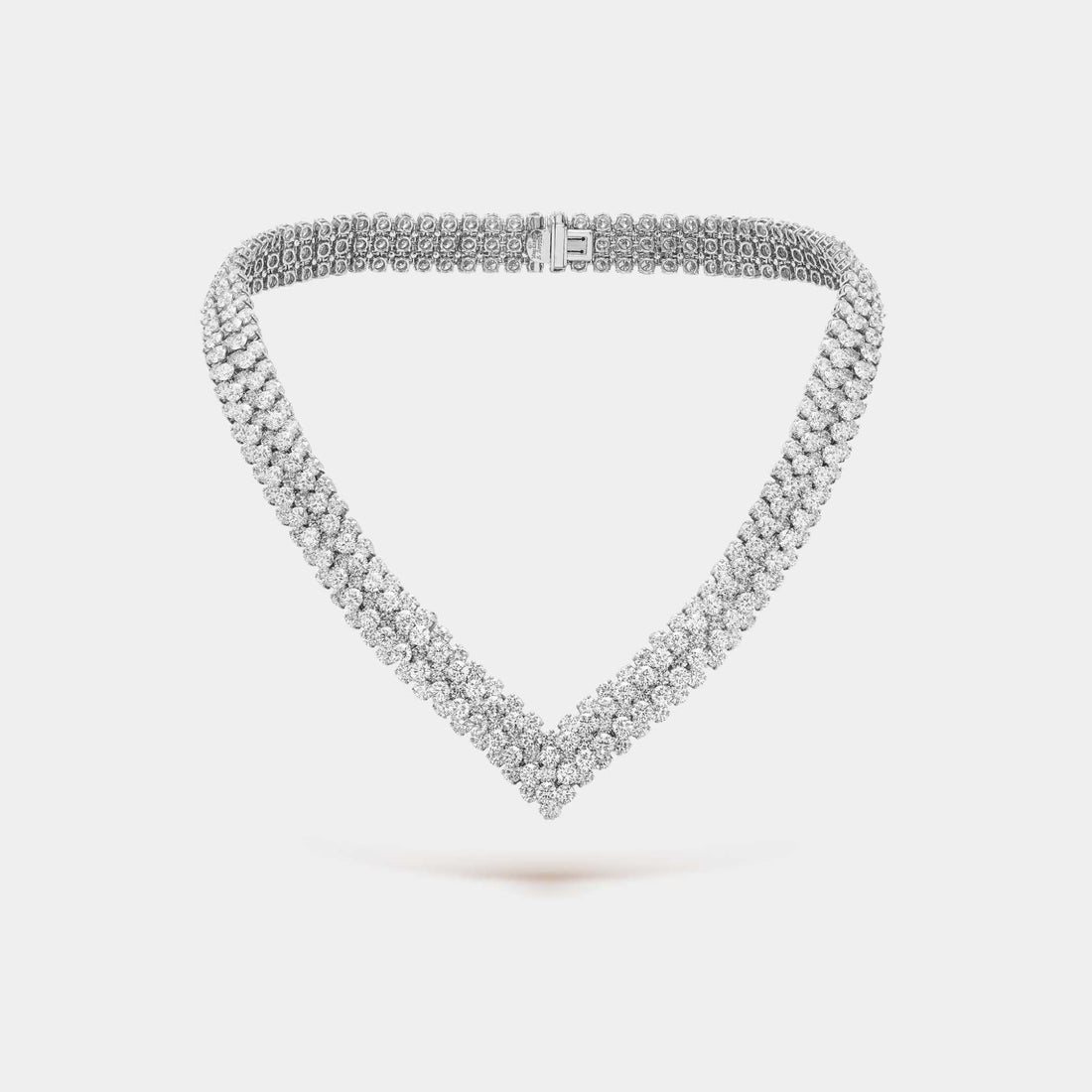 À Cheval Transformable Necklace Platinum Diamond