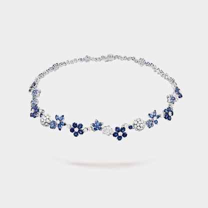 Folie des Prés Necklace in White Gold &amp; Diamonds