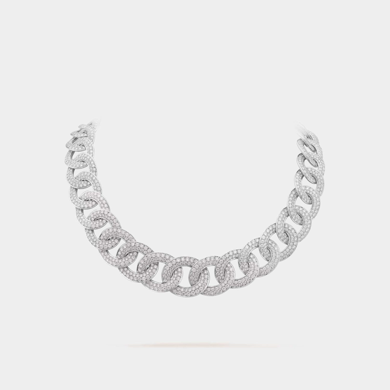 Olympia Necklace White Gold Diamond