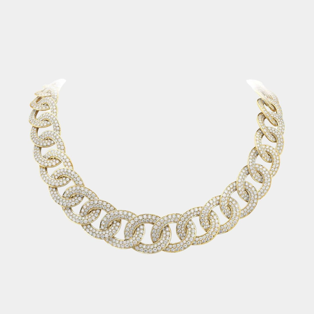 Olympia Necklace Yellow Gold Diamond