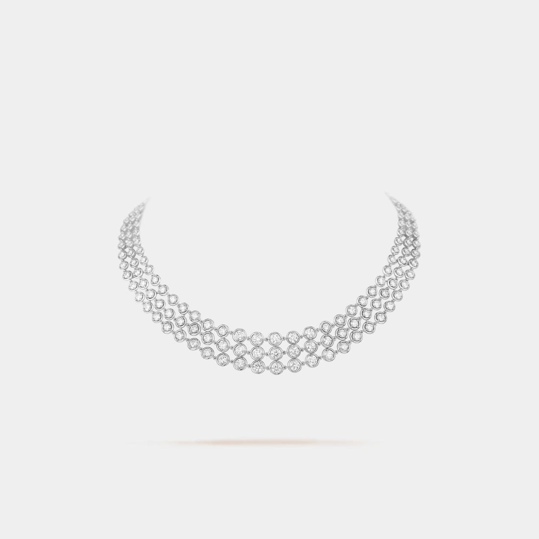 Palmyre Necklace White Gold Diamond