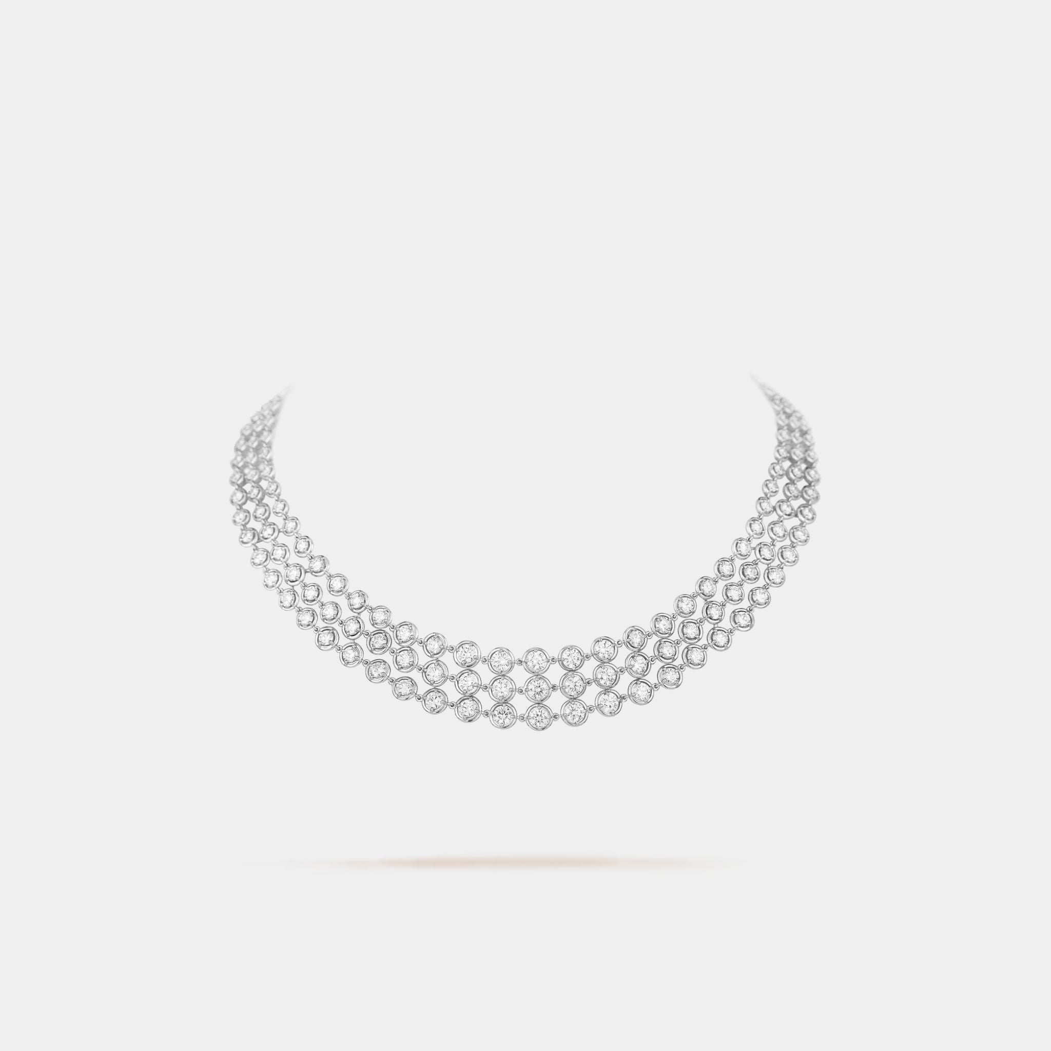 Palmyre Necklace White Gold Diamond