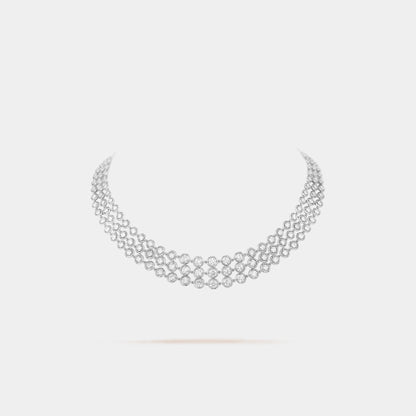 Palmyre Necklace White Gold Diamond
