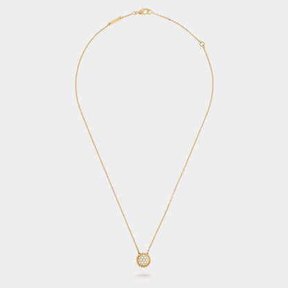Perlée Diamonds Pendant Yellow Gold Diamond