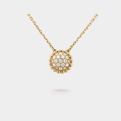 Perlée Diamonds Pendant Yellow Gold Diamond