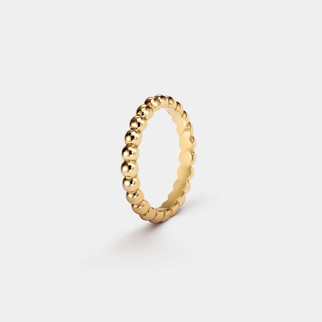 Perlée Pearls Of Gold Ring Medium Yellow Gold
